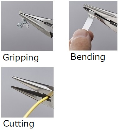Long-nose pliers (J-CRAFT series) JR | Cutting pliers, Nippers